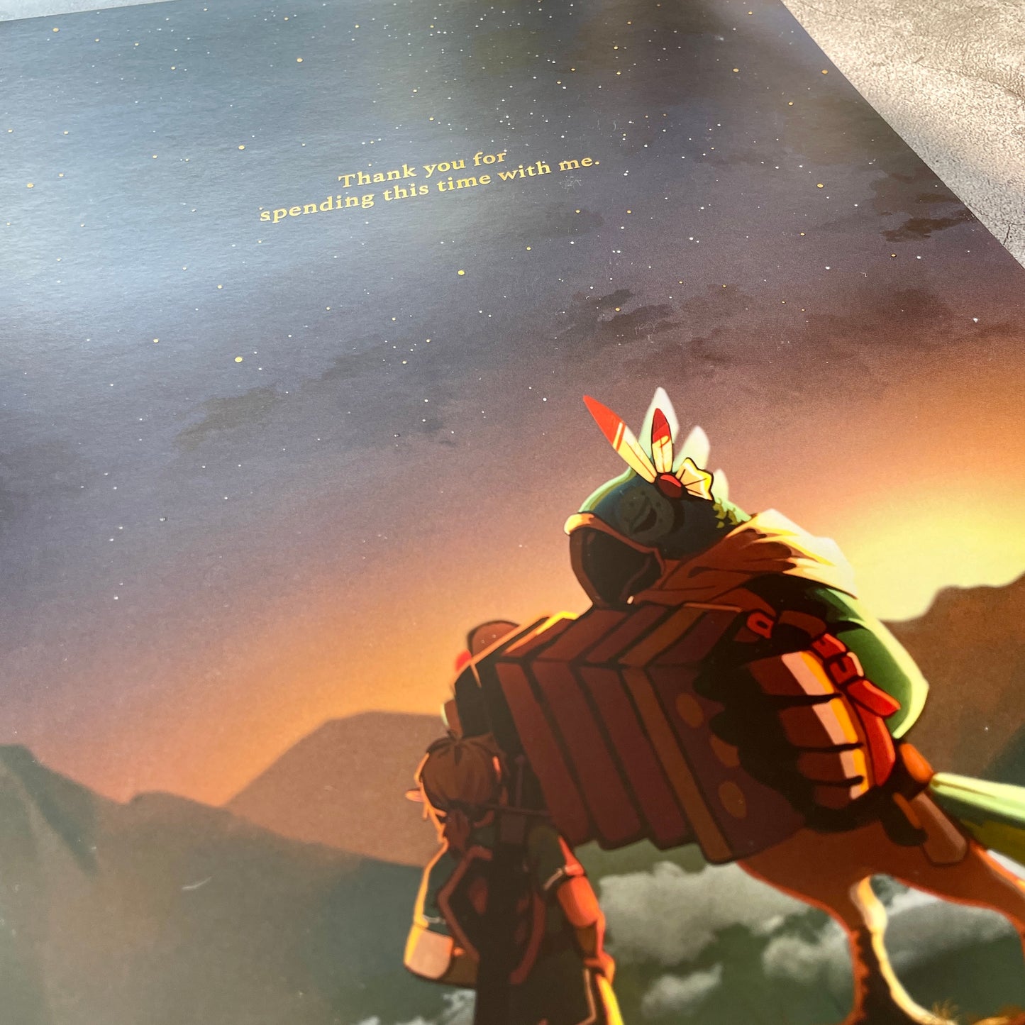 Thank you for spending this time with me.