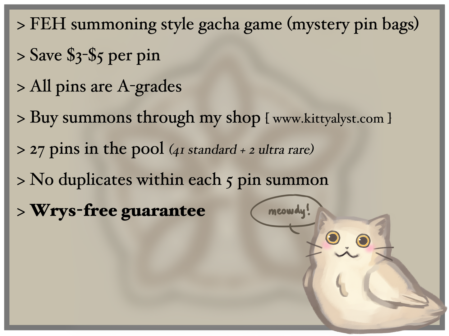 kitty emblem gacha!