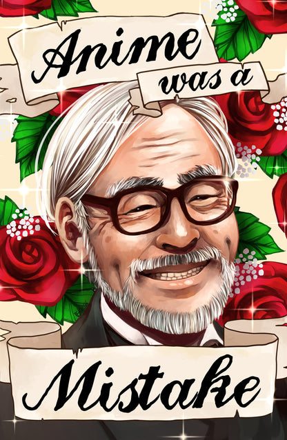 Miyazaki: Anime Was a Mistake