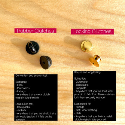 Locking Clutches (Set of 5)